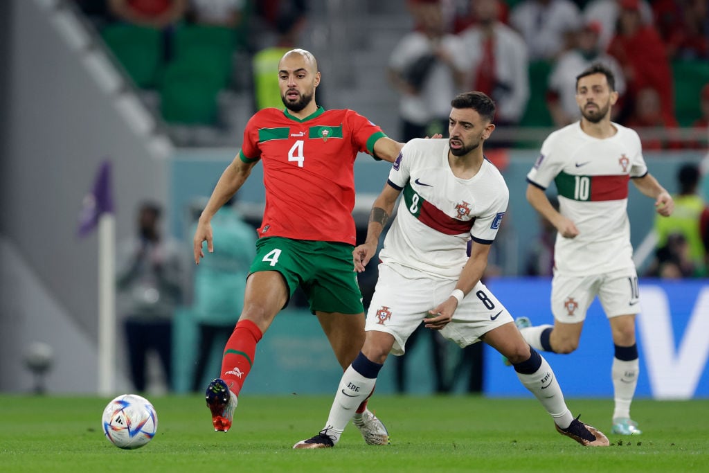 Marruecos vs. Portugal (Photo by Eric Verhoeven/Soccrates/Getty Images)