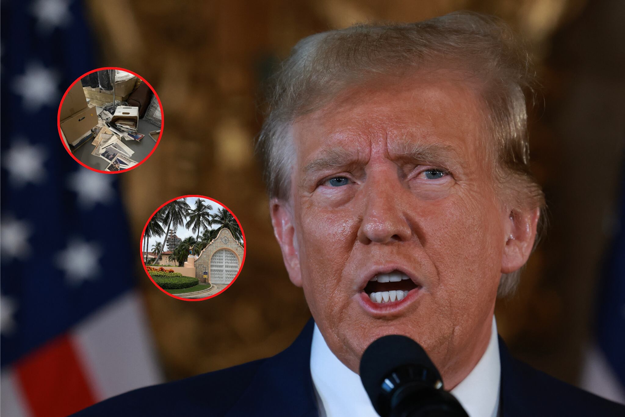 El juicio al expresidente Donald Trump por archivos clasificados fue aplazado indefinidamente.