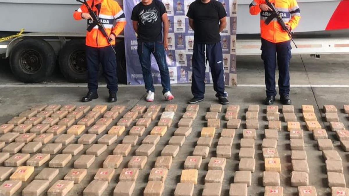 Armada incauta en el Pacífico cocaína y marihuana de alias ‘Mayimbú’