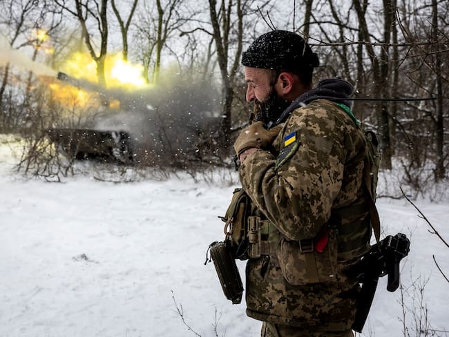 Guerra en Ucrania.  (Photo by John Moore/Getty Images)