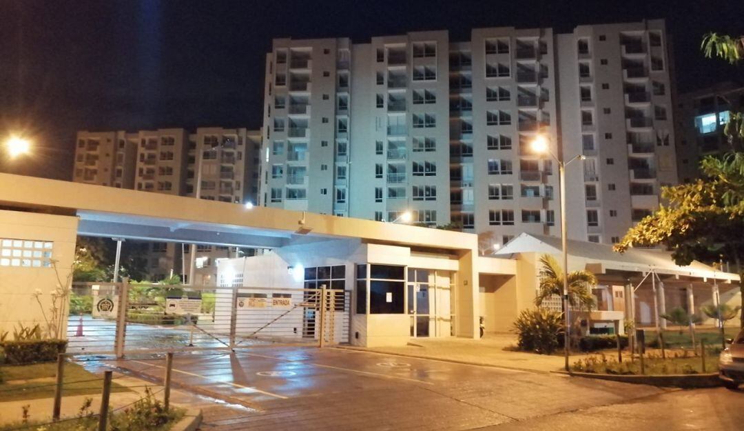 El suceso se presentó en el conjunto residencial Malibú ubicado en el sector de Parque Heredia