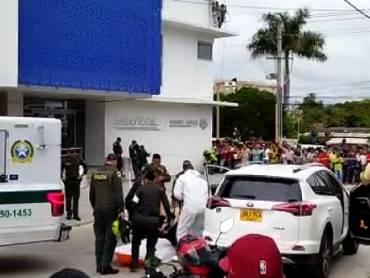 Un hombre muerto y dos niñas heridas dejó sicariato frente a clínica Madre Bernarda