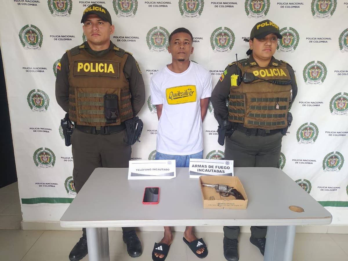 Detenido alias ‘Dairito’ en Arjona quien registra varias anotaciones judiciales