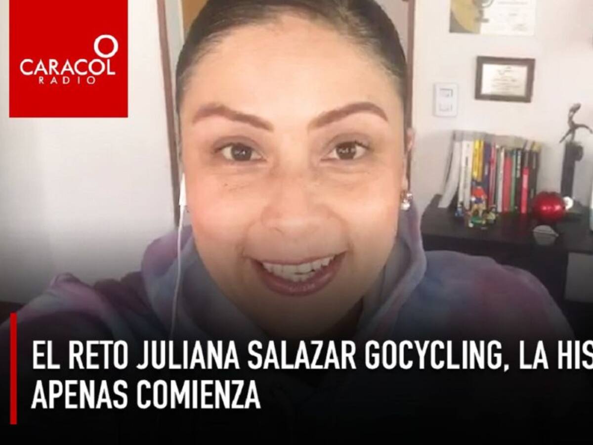 El reto Juliana Salazar GoCycling, la historia apenas comienza