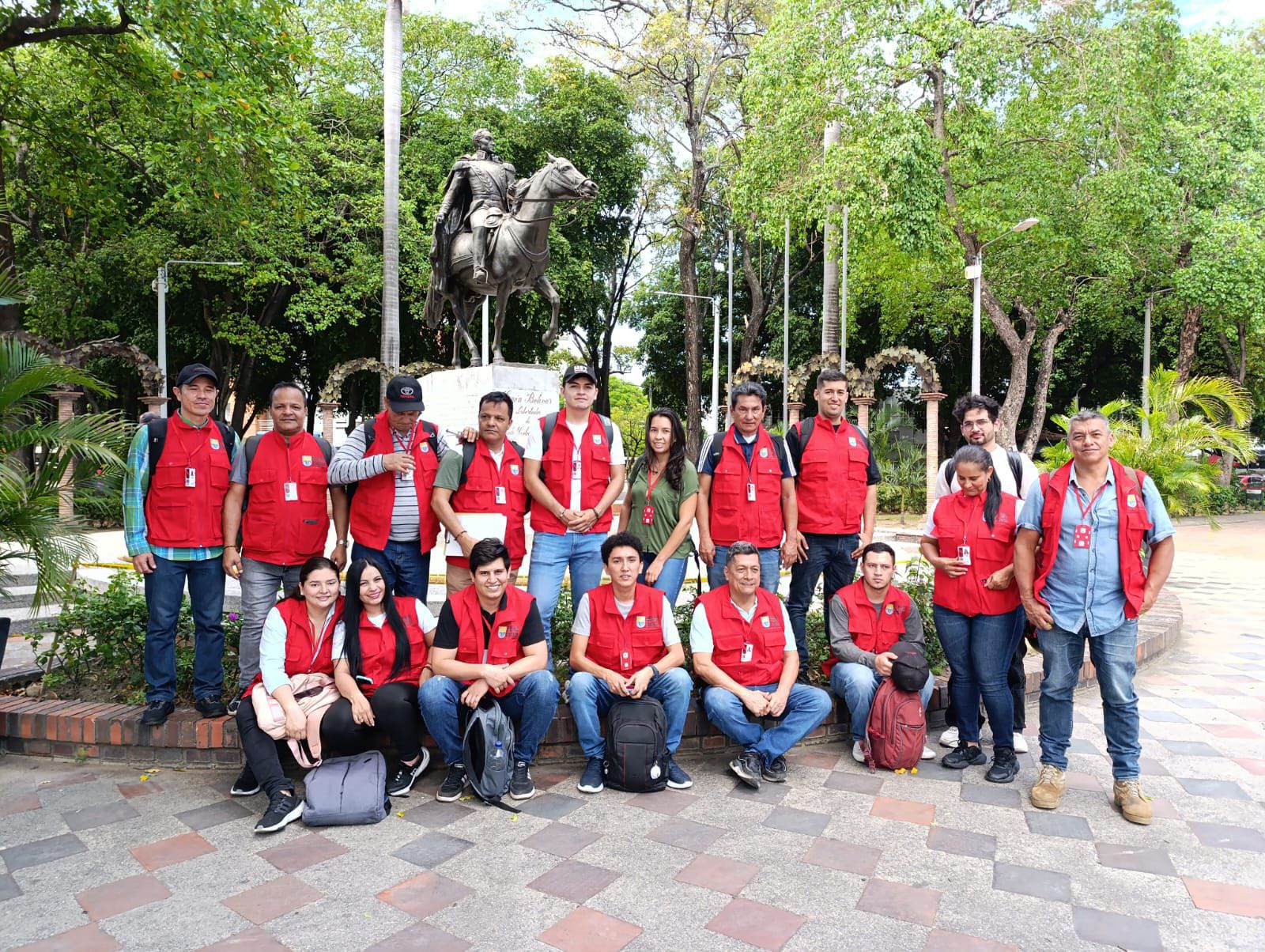 Estos son los reconocedores catastrales de Cúcuta, autorizados por la administración municipal. / Foto: Alcaldía de Cúcuta.