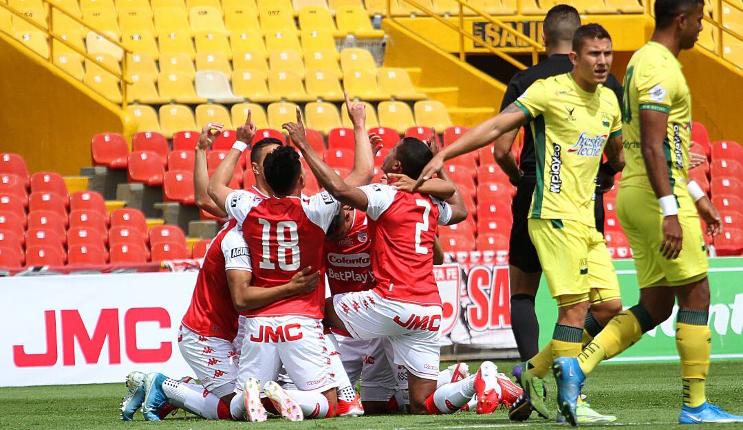 Santa Fe 1 - 0 Bucaramanga por la Copa Colombia 2021