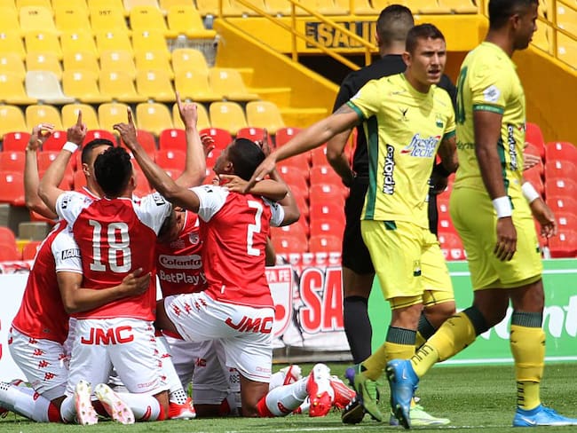 Santa Fe 1 - 0 Bucaramanga por la Copa Colombia 2021