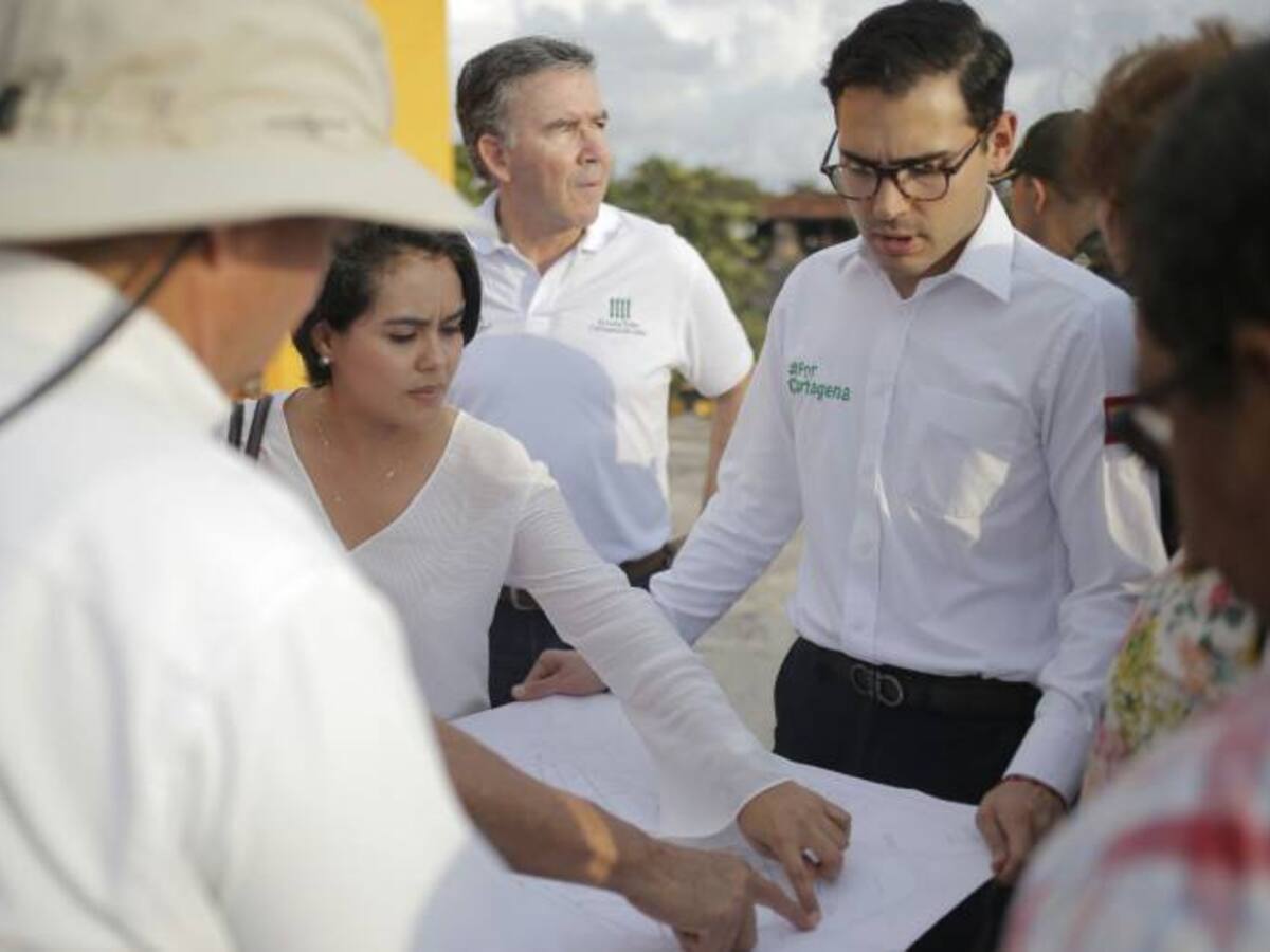 Alcalde de Cartagena realizó recorrido de inspección en calles del Centro Histórico
