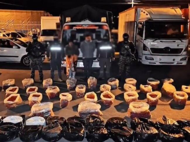 Ecuador incauta material explosivo que pretendía ser utilizado en ataques terroristas en Colombia