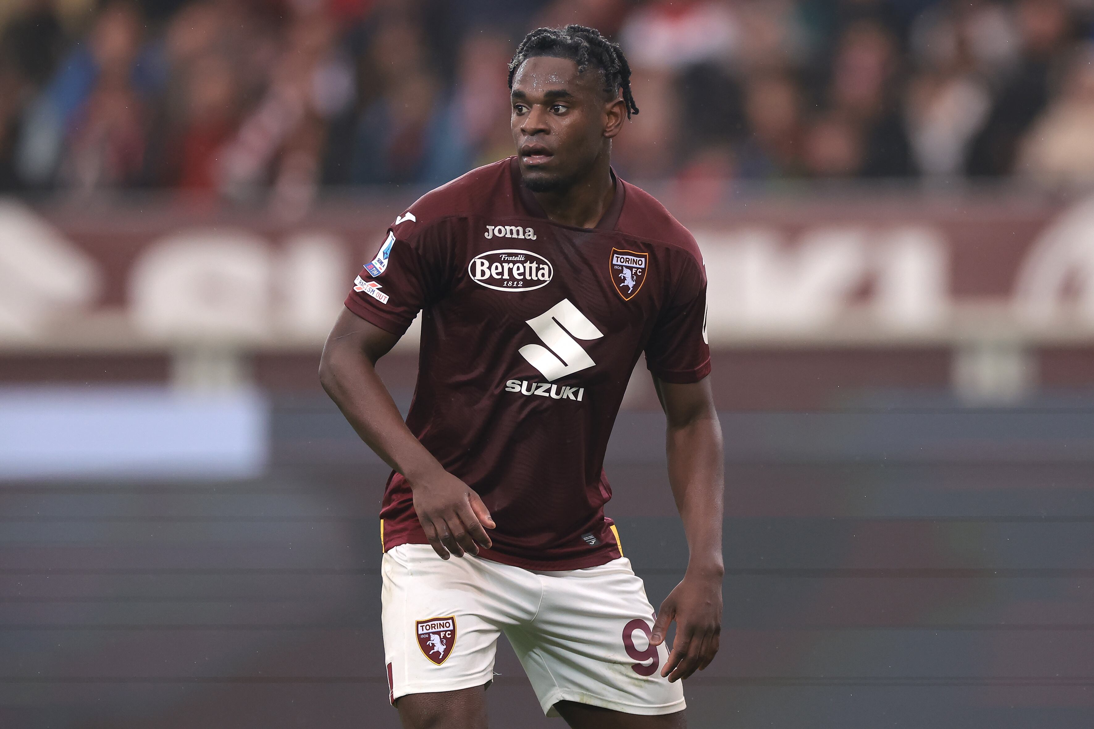 Duvan Zapata.  (Photo by Jonathan Moscrop/Getty Images)