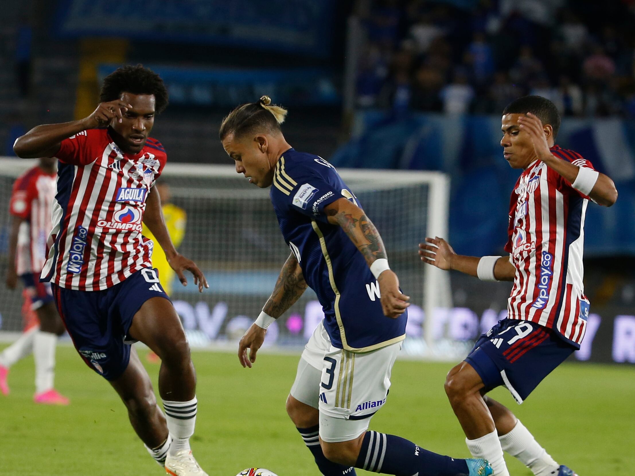 Millonarios y Junior, únicos representantes colombianos en la Copa Libertadores. (Photo by John Vizcaino/VIEWpress)