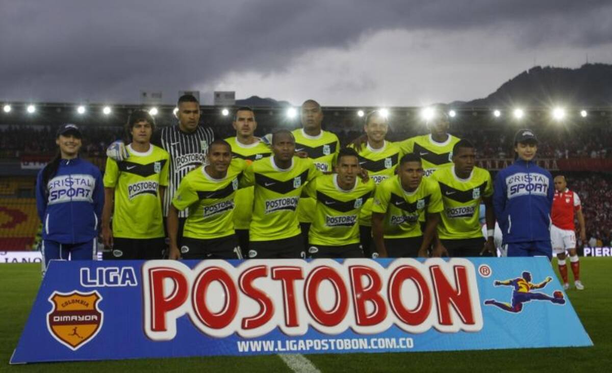 La plantilla de Atlético Nacional durante el torneo.