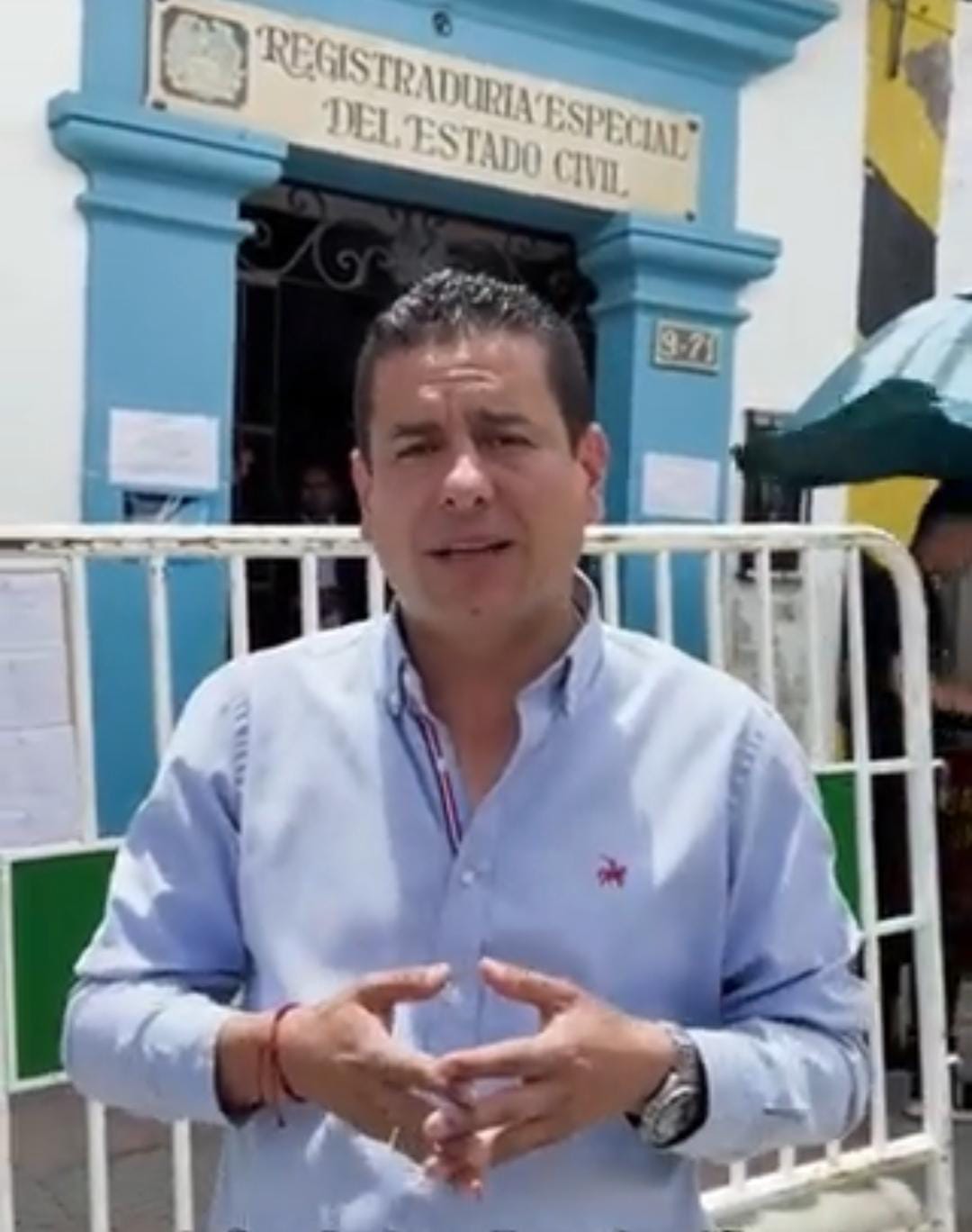 Candidato a la alcaldía, Vicente Aníbal Ojeda / Cortesía.