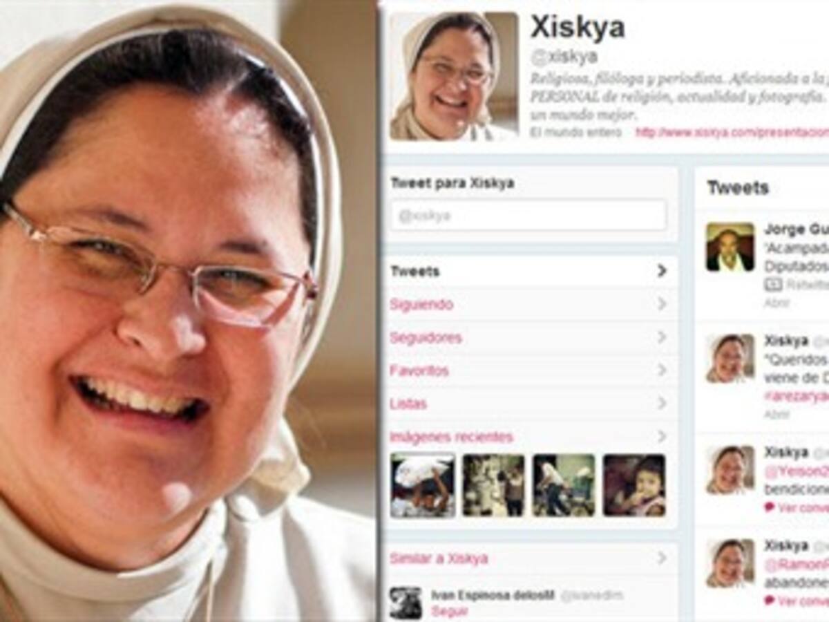 Xiskya, la "monja tuitera", cree que hay que llevar a Cristo al mundo digital
