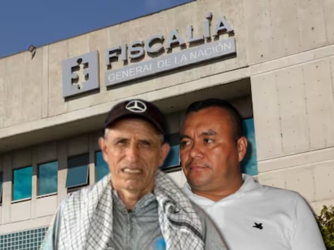 Alias 'Calarcá' y alias 'Walter Mendoza'. Foto: Caracol Radio.
