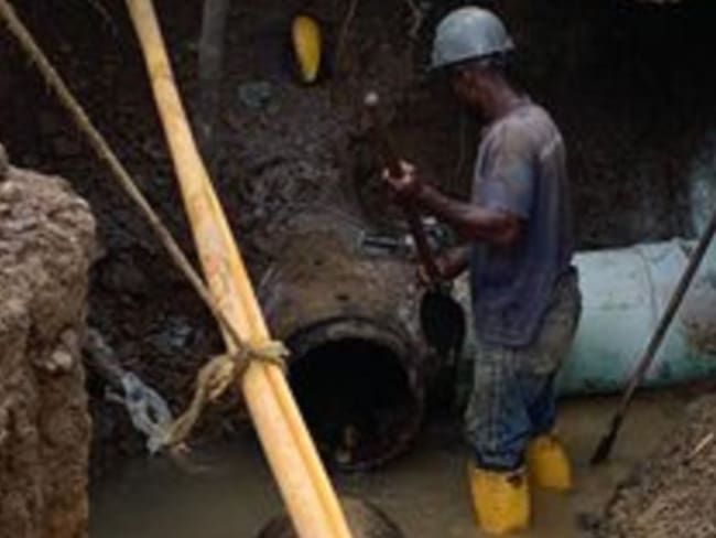 Emcali avanza en trabajos para reparar el daño en la red en Valle Grande