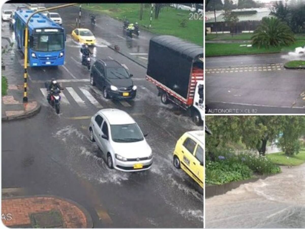 Fuertes lluvias en Bogotá han provocado inundaciones y caos en la movilidad