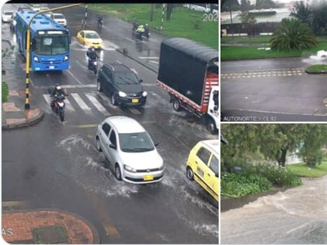Fuertes lluvias en Bogotá han provocado inundaciones y caos en la movilidad