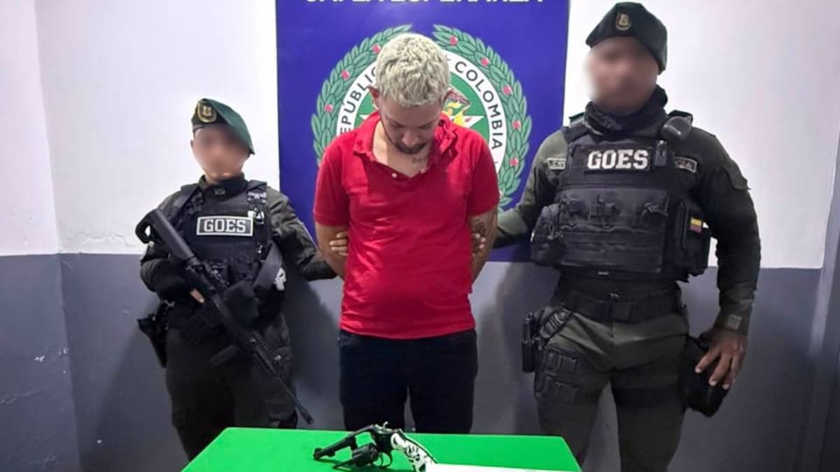 Capturan a alias Riky con un arma de fuego en el barrio Blas de Lezo