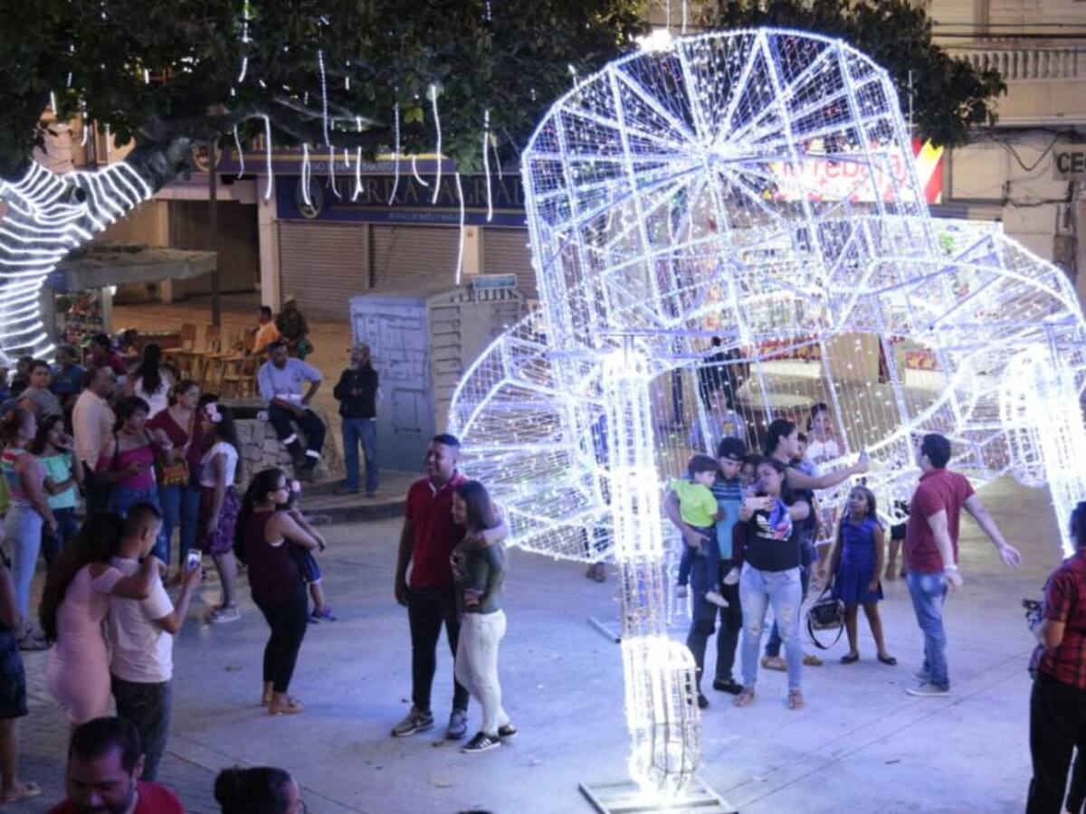 Se prenden las luces de navidad en Sincelejo