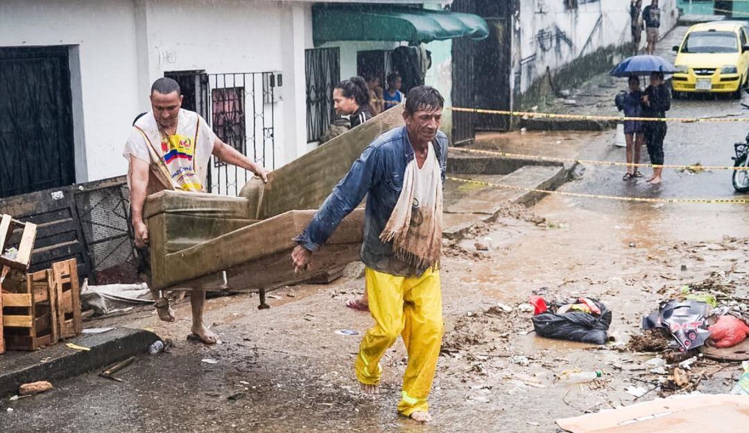 En el departamento fueron rescatadas 53 personas de las emergencias invernales.