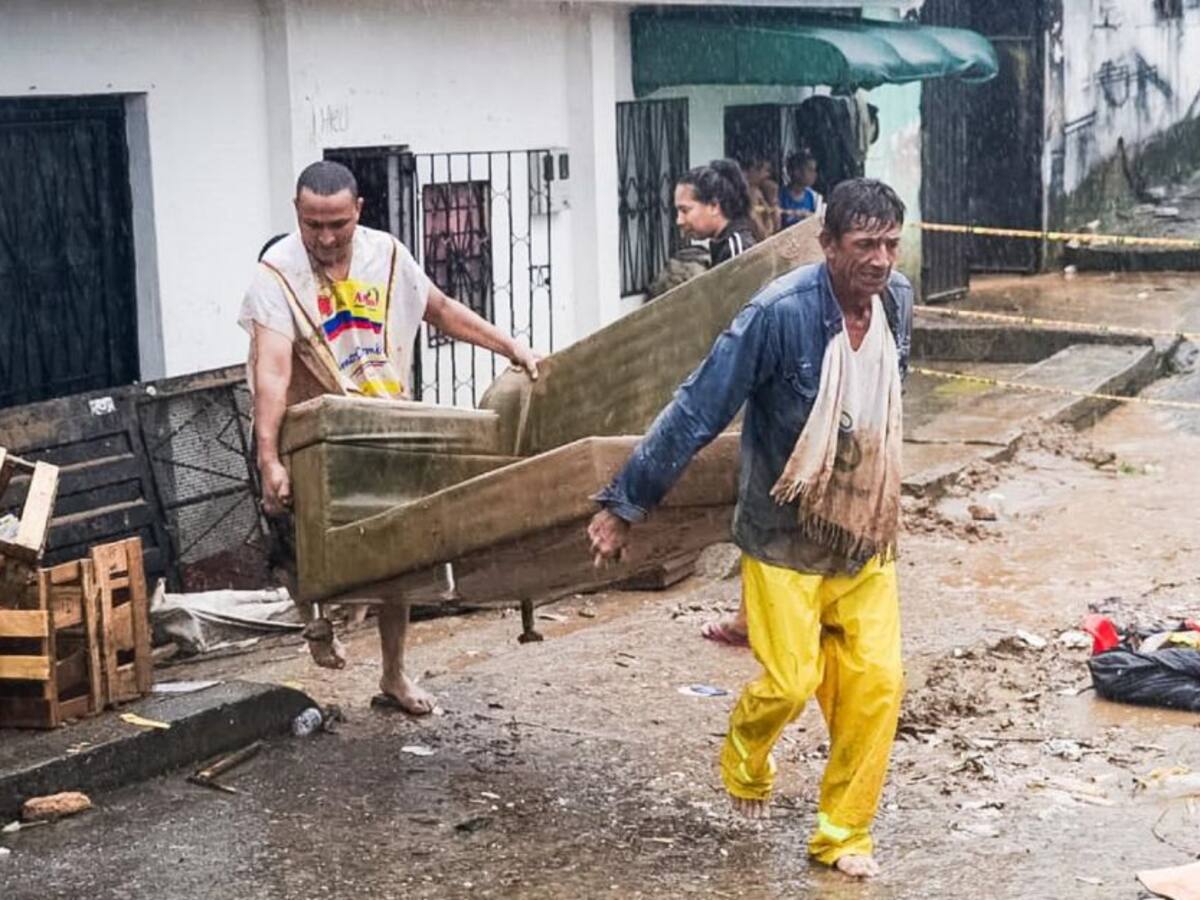 Más de 240 familias damnificadas por lluvias en el Meta
