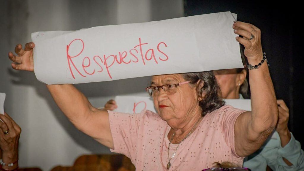 Víctimas del conflicto armado en San Carlos, Antioquia. Foto: Unidad para las Víctimas.