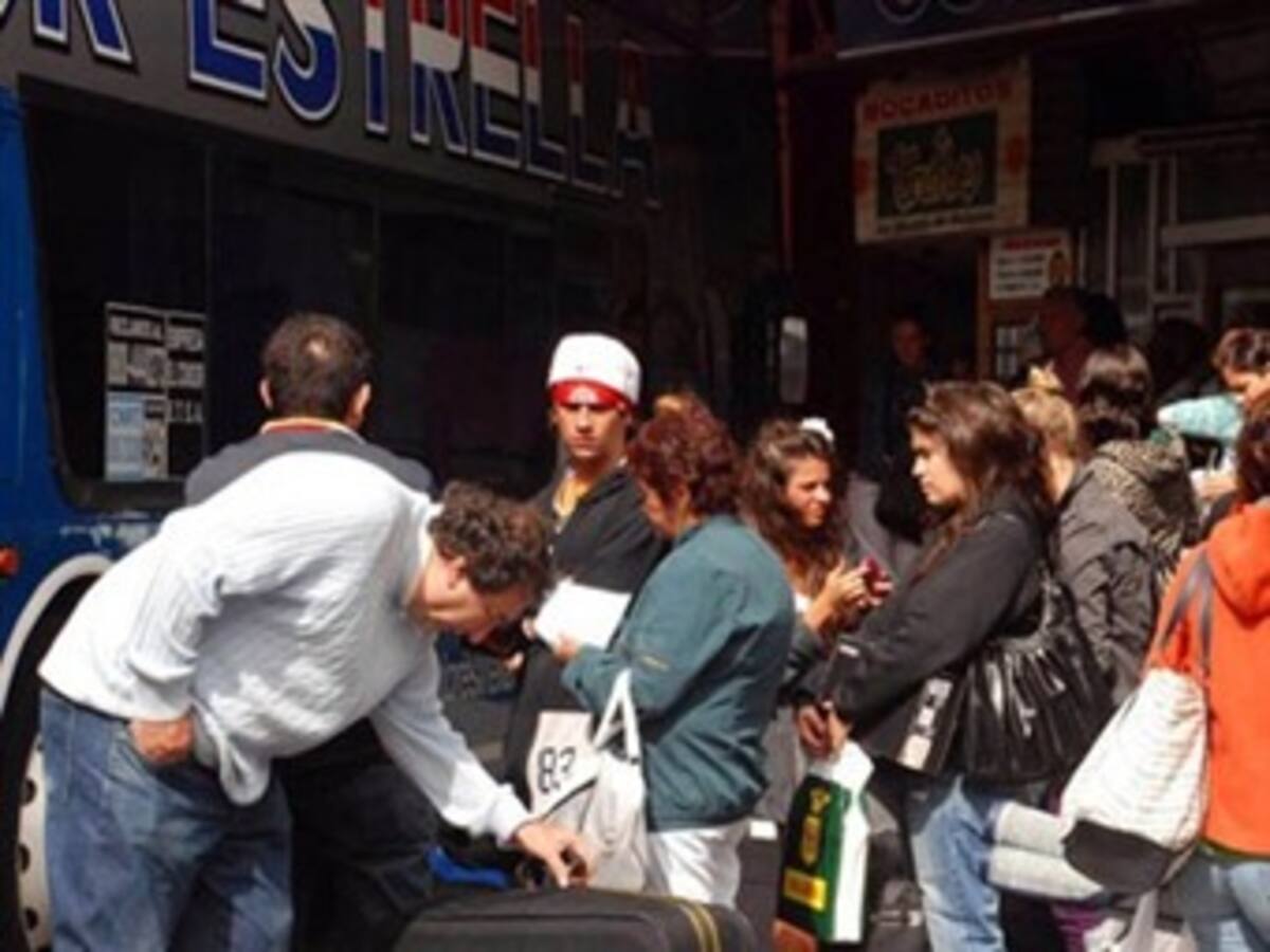 Crece salida de viajeros desde la Terminal de Transportes de Bogotá