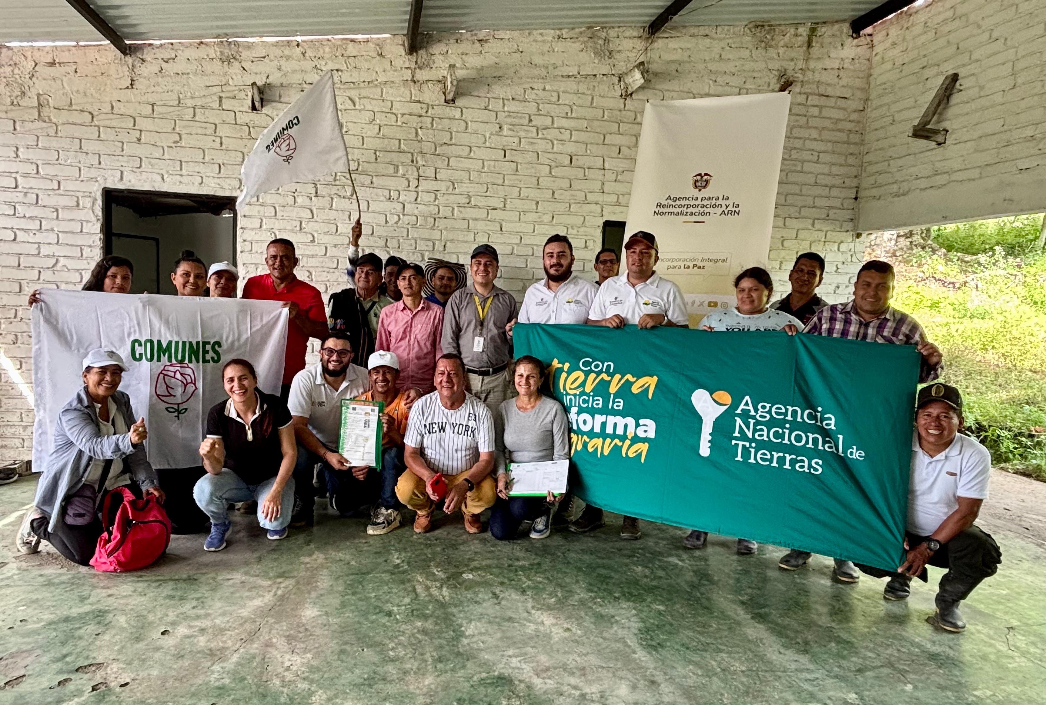 Con 30 formas asociativas conformadas y 385 proyectos productivos. Foto ARN Huila.