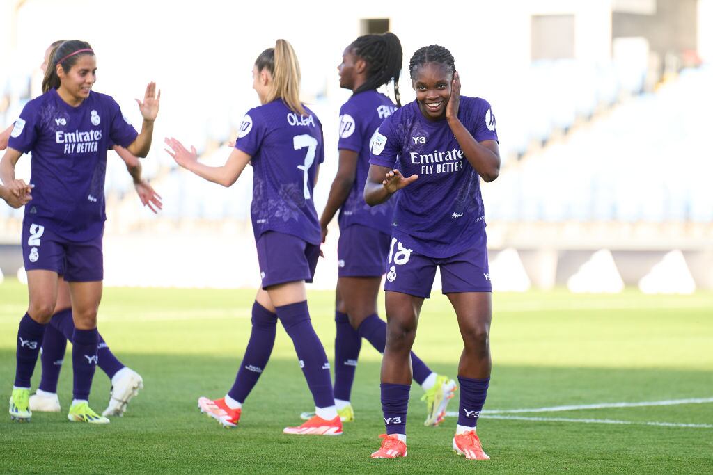 Linda Caicedo marcó un golazo para el Real Madrid en su partido ante Granada CF. (Photo by Angel Martinez/Getty Images)