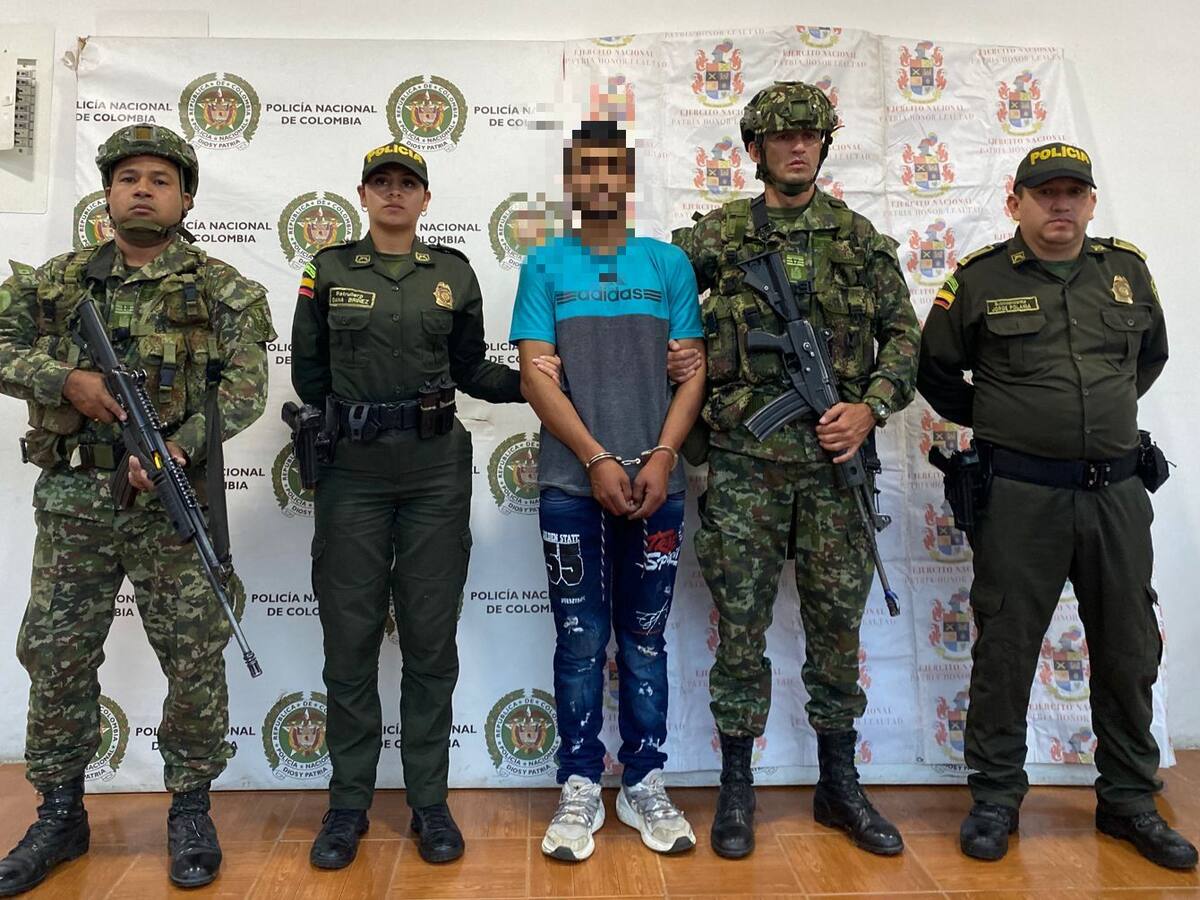 Capturan a presunto reclutador al servicio de las Disidencias Armadas en el sur del Tolima