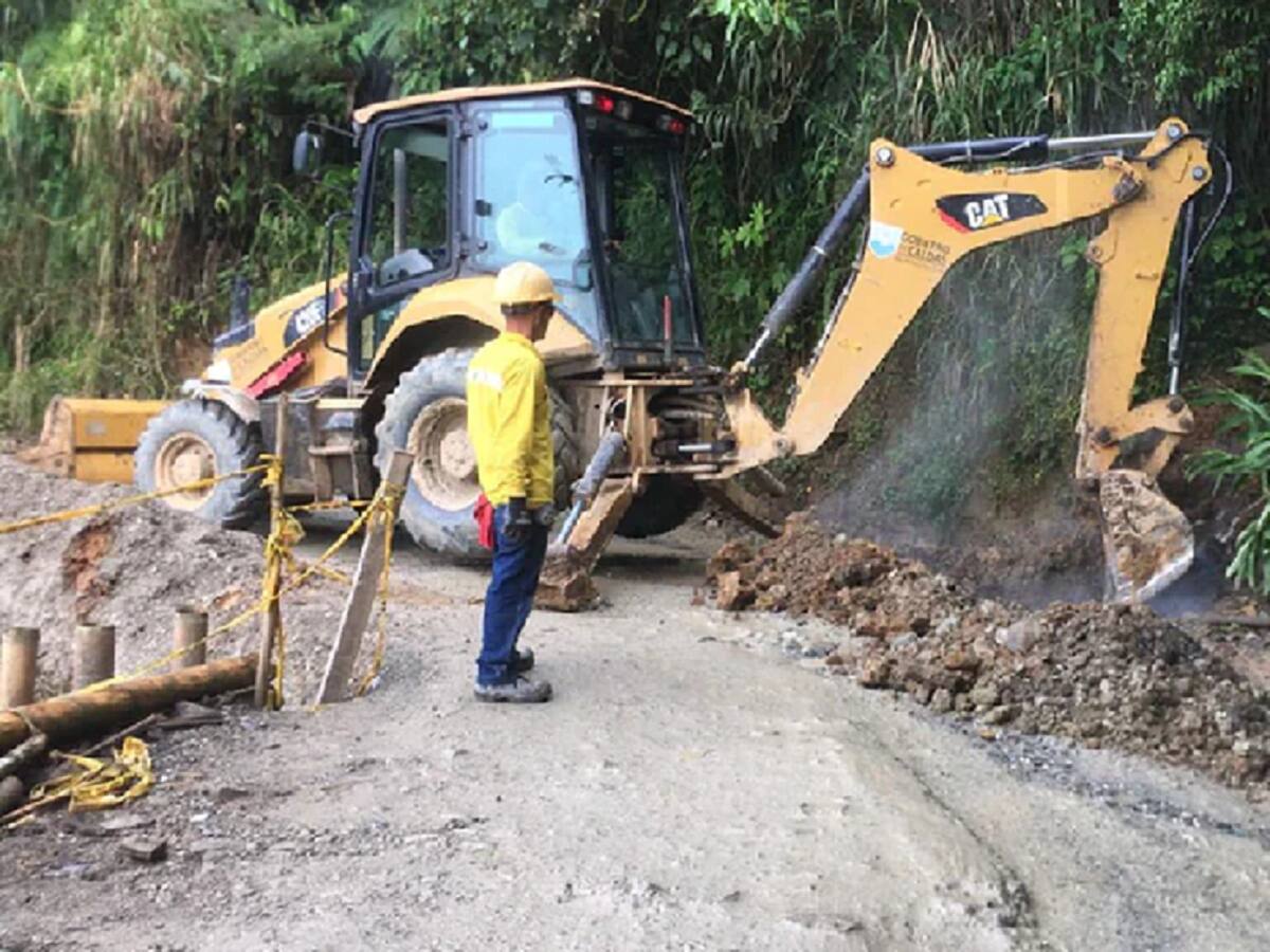 Más de mil personas afectadas por el invierno en Marmato, Caldas