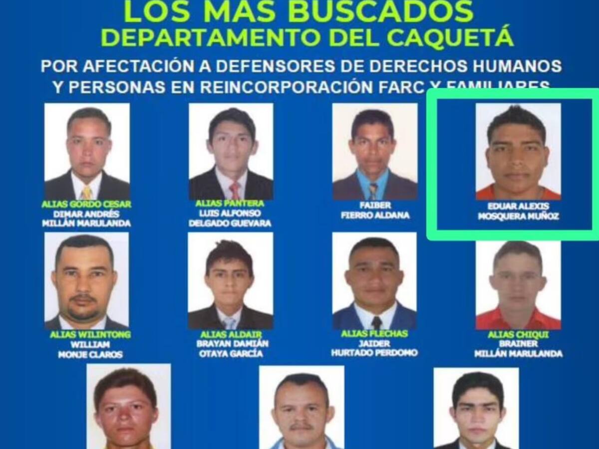 Las Fuerzas Militares capturaron a alias ‘Negro Nevera’ uno de los más buscados en Caquetá