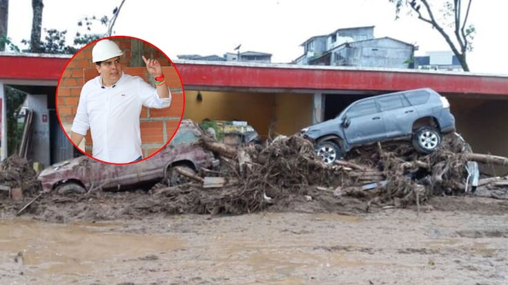 Alcalde de Mocoa, Carlos Piedrahita, y Sandra Cifuentes, habitante, denuncian que no han recibido ayuda necesaria tras tragedia en 2017