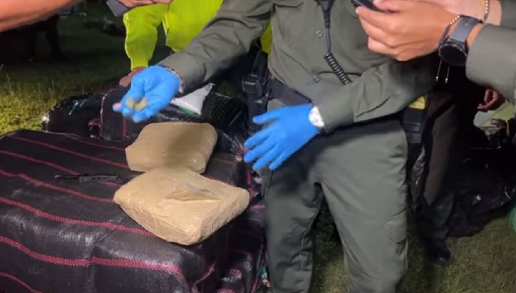 Tonelada y media de marihuana decomisada