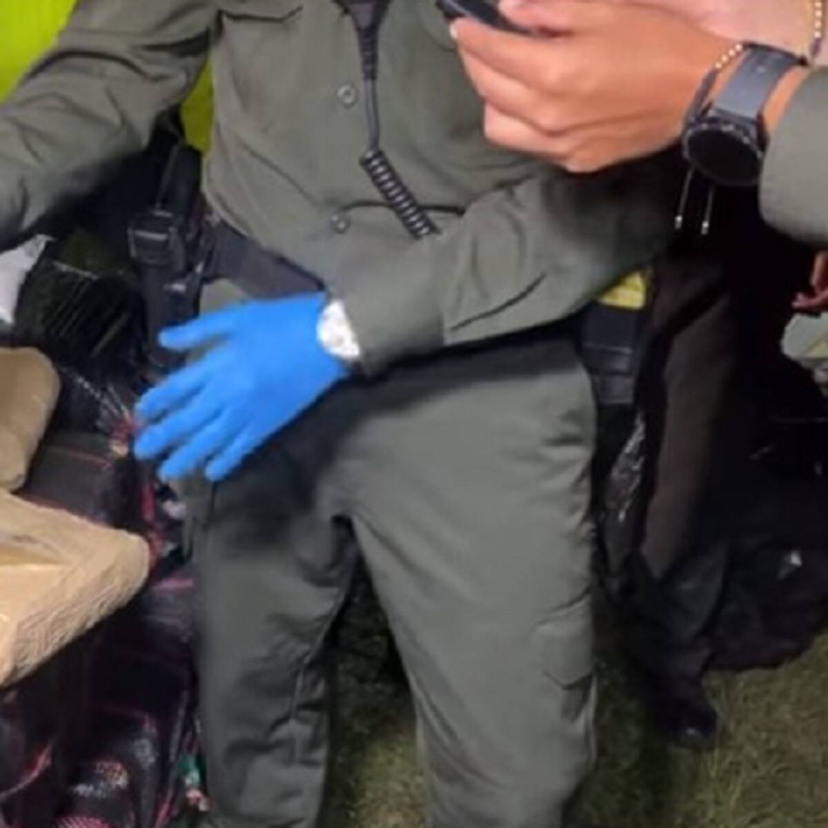 Encuentran tonelada y media de marihuana en la Mesa de los Santos
