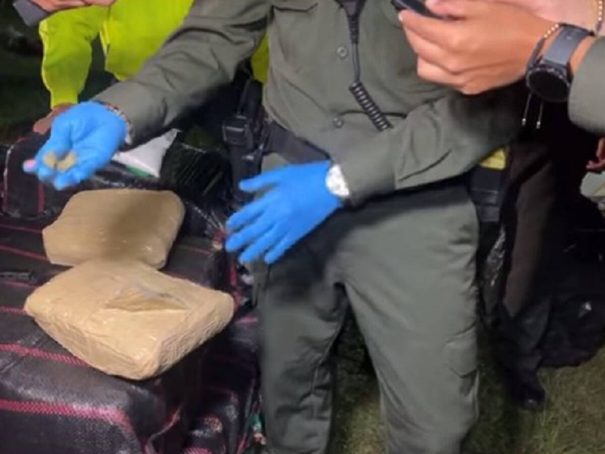 Encuentran tonelada y media de marihuana en la Mesa de los Santos