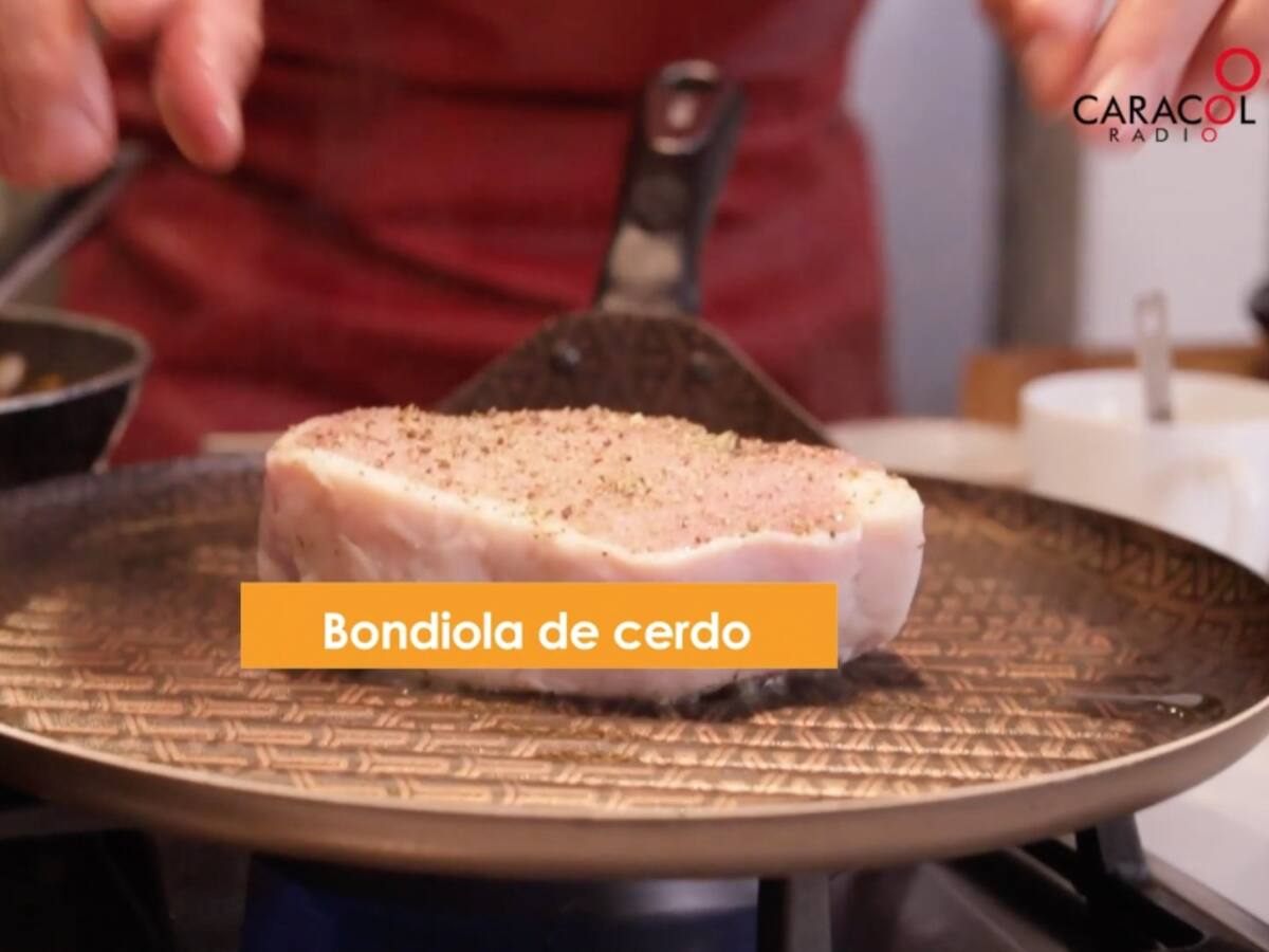 Bondiola de cerdo con Leo Cocinero