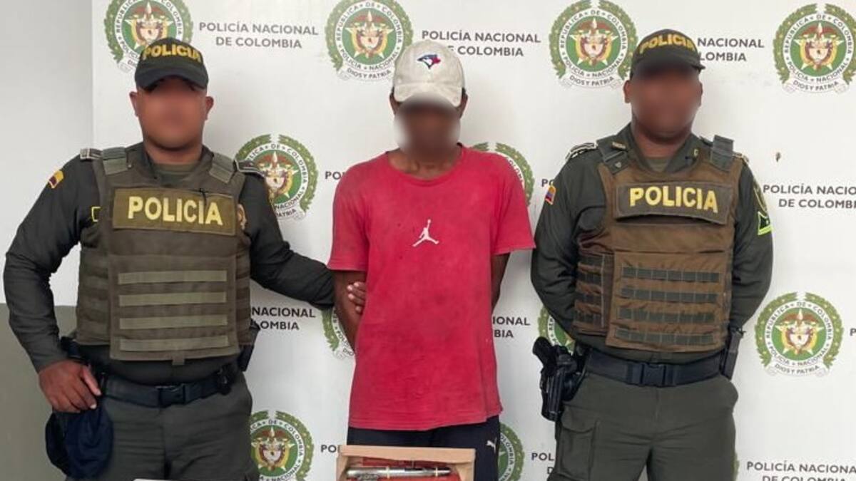 Cinco armas de fuego incautadas en Cartagena durante operativos contra el crimen