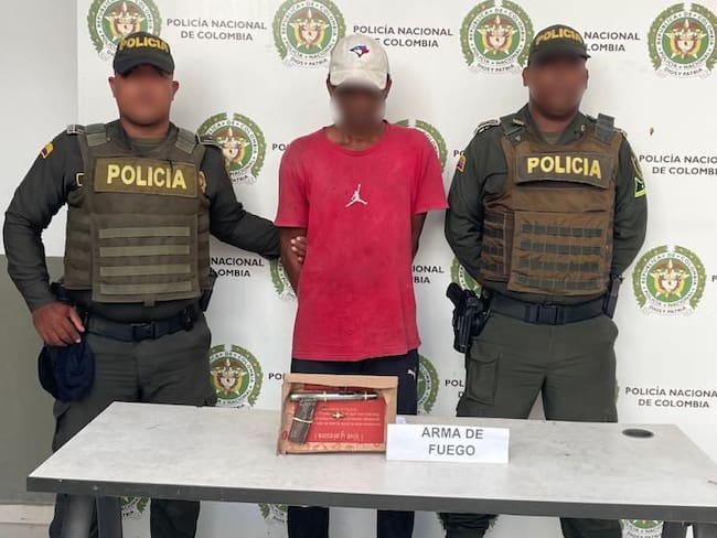 Cinco armas de fuego incautadas en Cartagena durante operativos contra el crimen