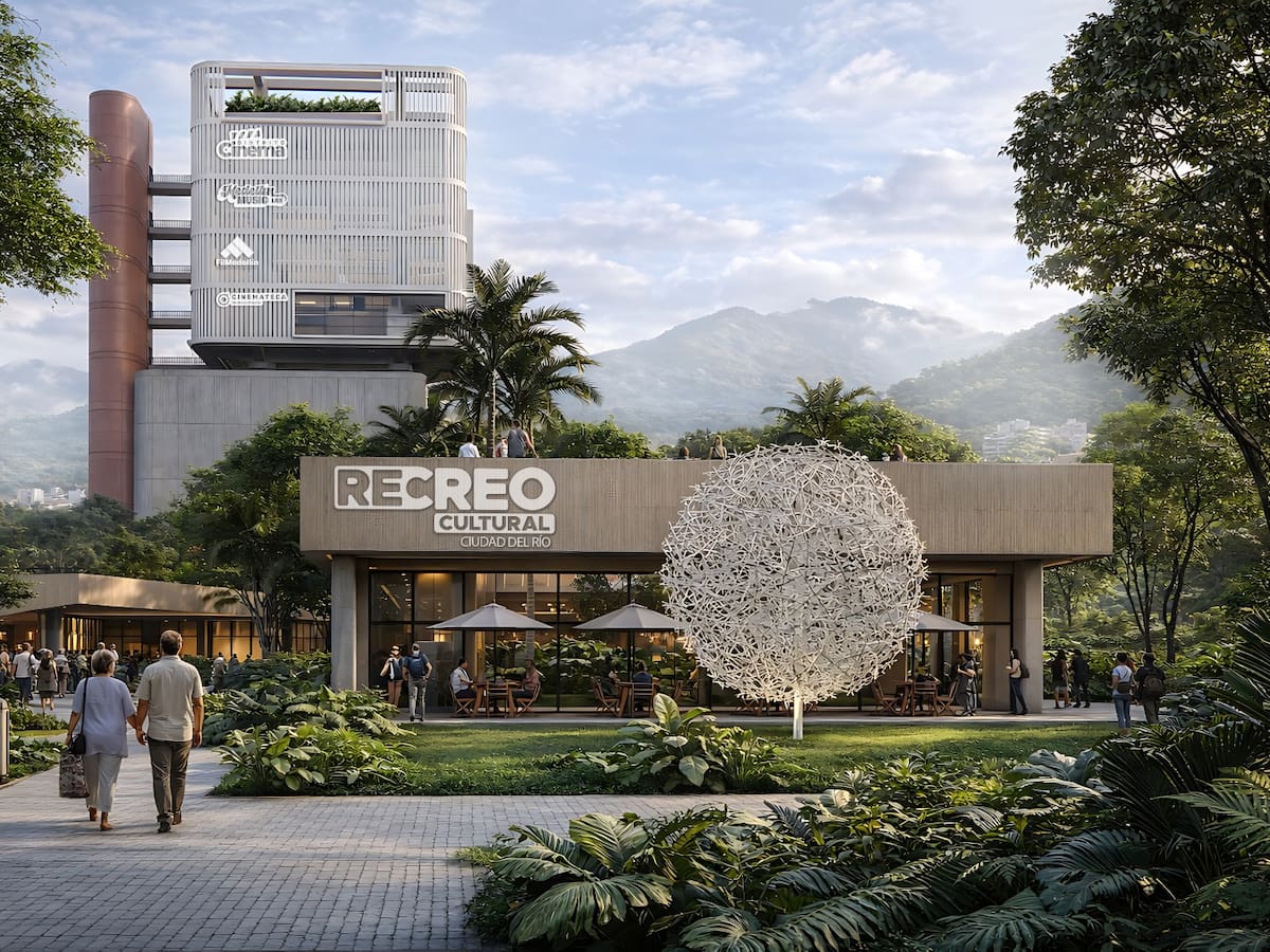 Medellín proyecta su industria creativa con el nuevo Recreo Cultural Ciudad del Río