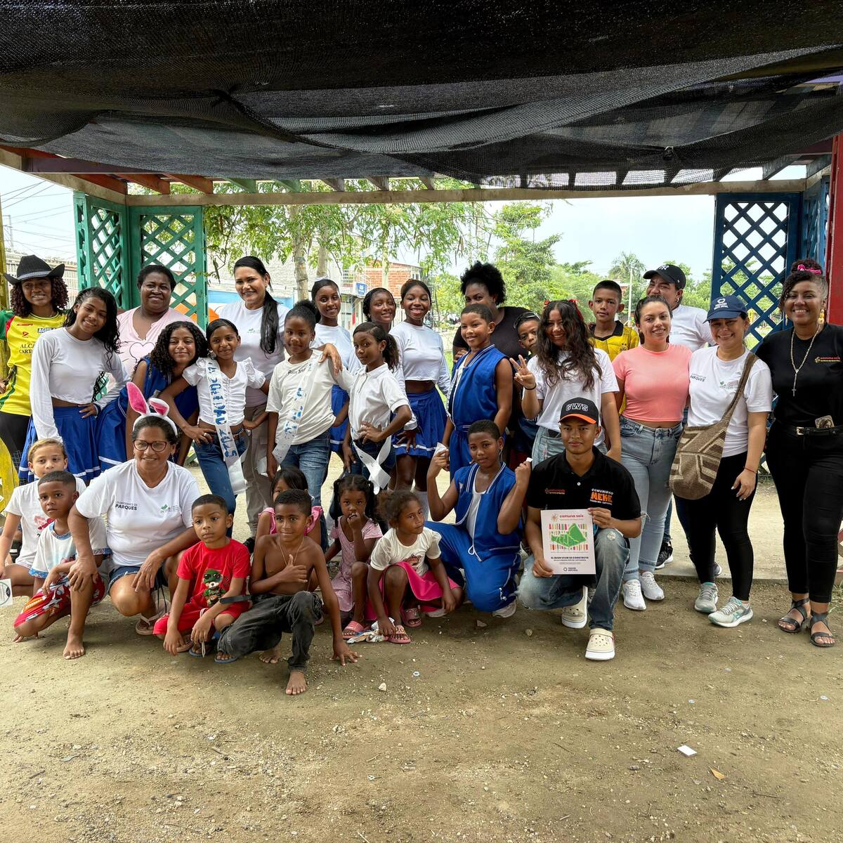 Comuna Seis celebró Ángeles Somos en 15 espacios públicos recuperados por la comunidad