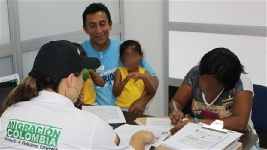 Migración venezolana. Foto: Colprensa