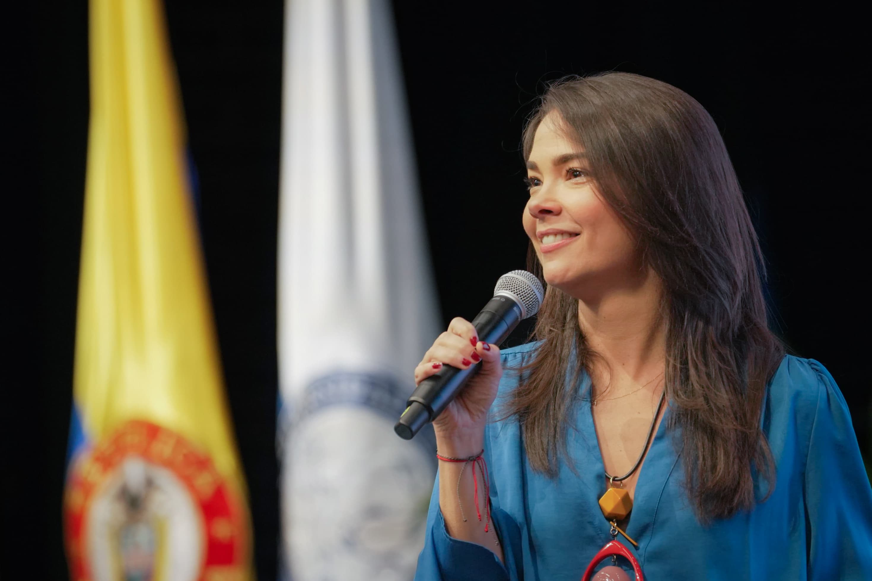 Maria Bibiana Botero, presidenta de ProAntioquia presentó el programa ERA, que fortalece la educación rural en el departamento a través de alianzas publico-privadas. A la fecha ha dado acceso a la universidad a cerca de 1.000 jóvenes del campo. | Foto: W Radio
