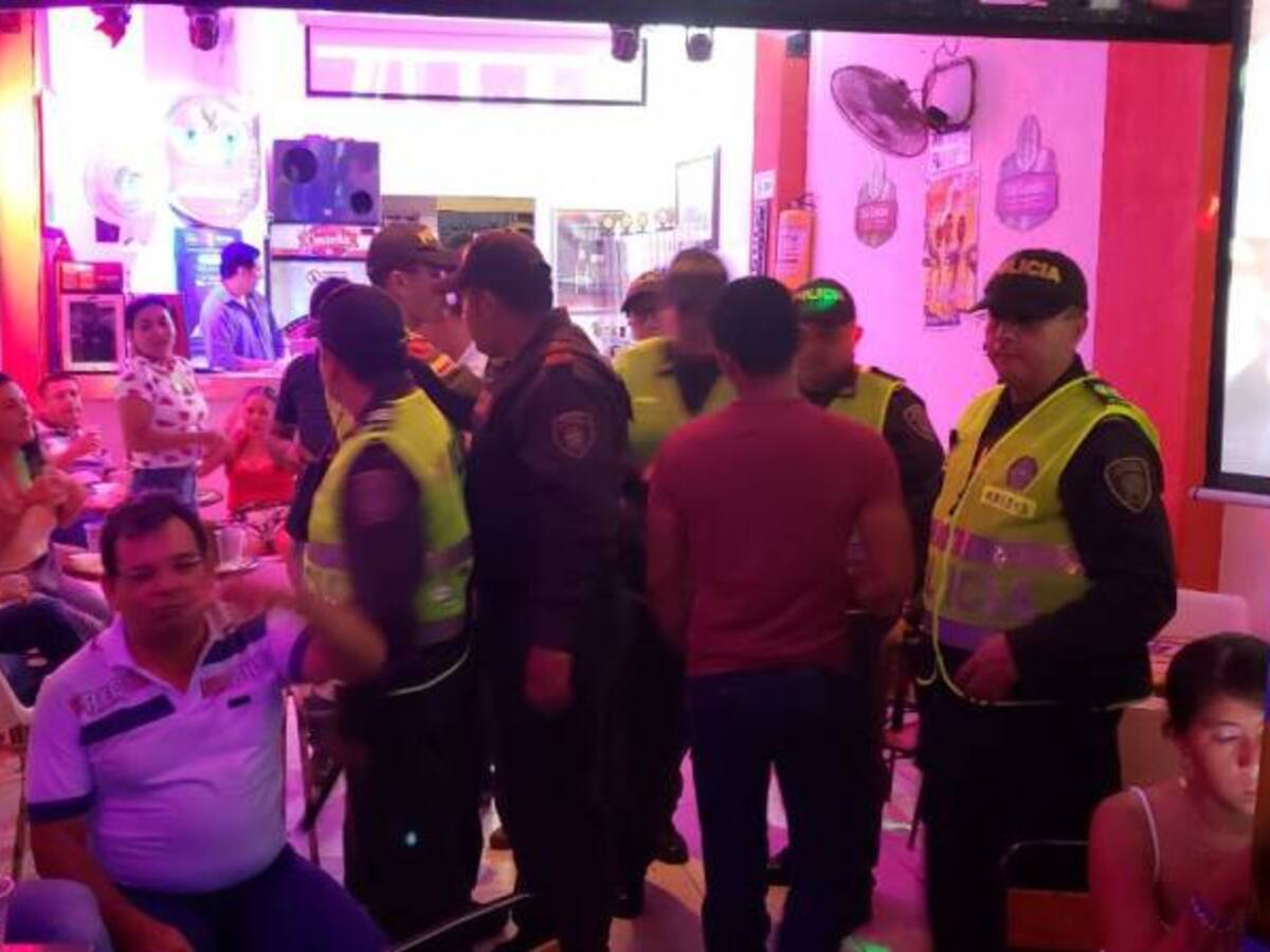 Policía realizó operativo de control en establecimientos de diversión
