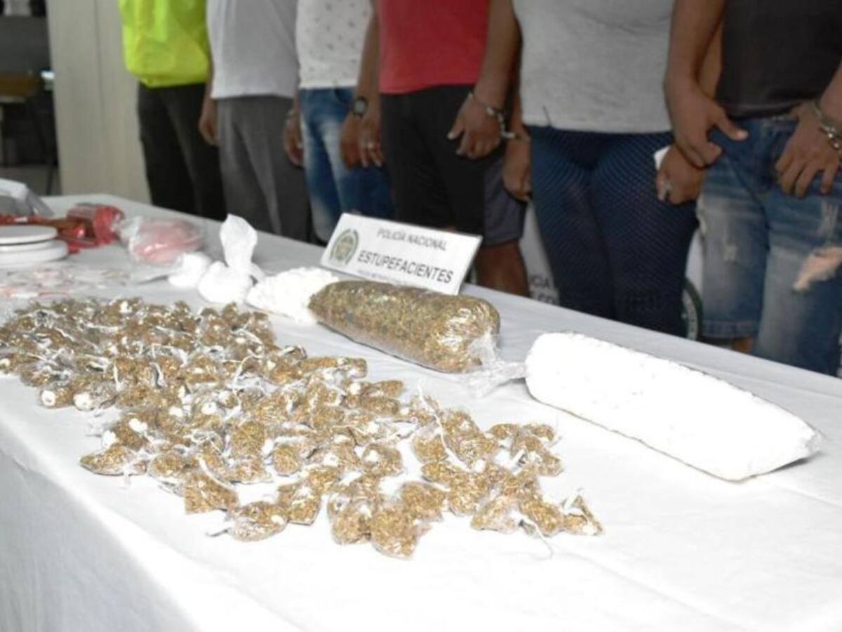 200 capturas y desarticulación de ocho grupos de microtráfico en Bolívar