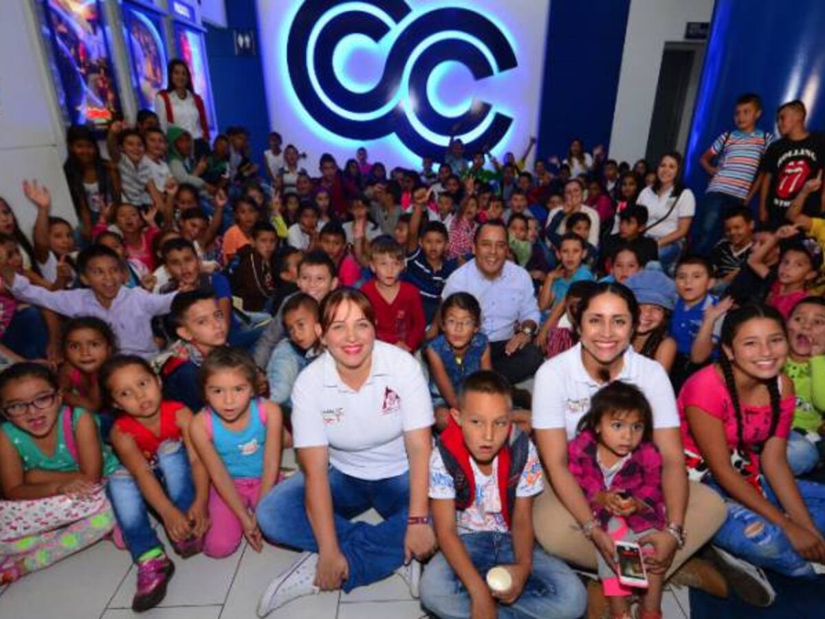 800 niños de zonas rurales de Risaralda van a cine por primera vez