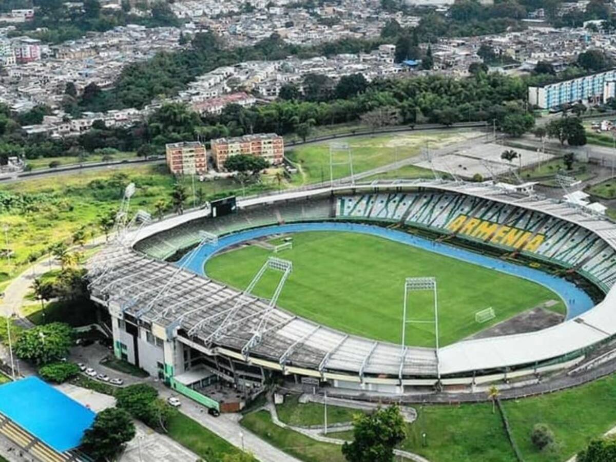 Todo listo en Armenia para vivir la fiesta del fútbol Pre Olímpico