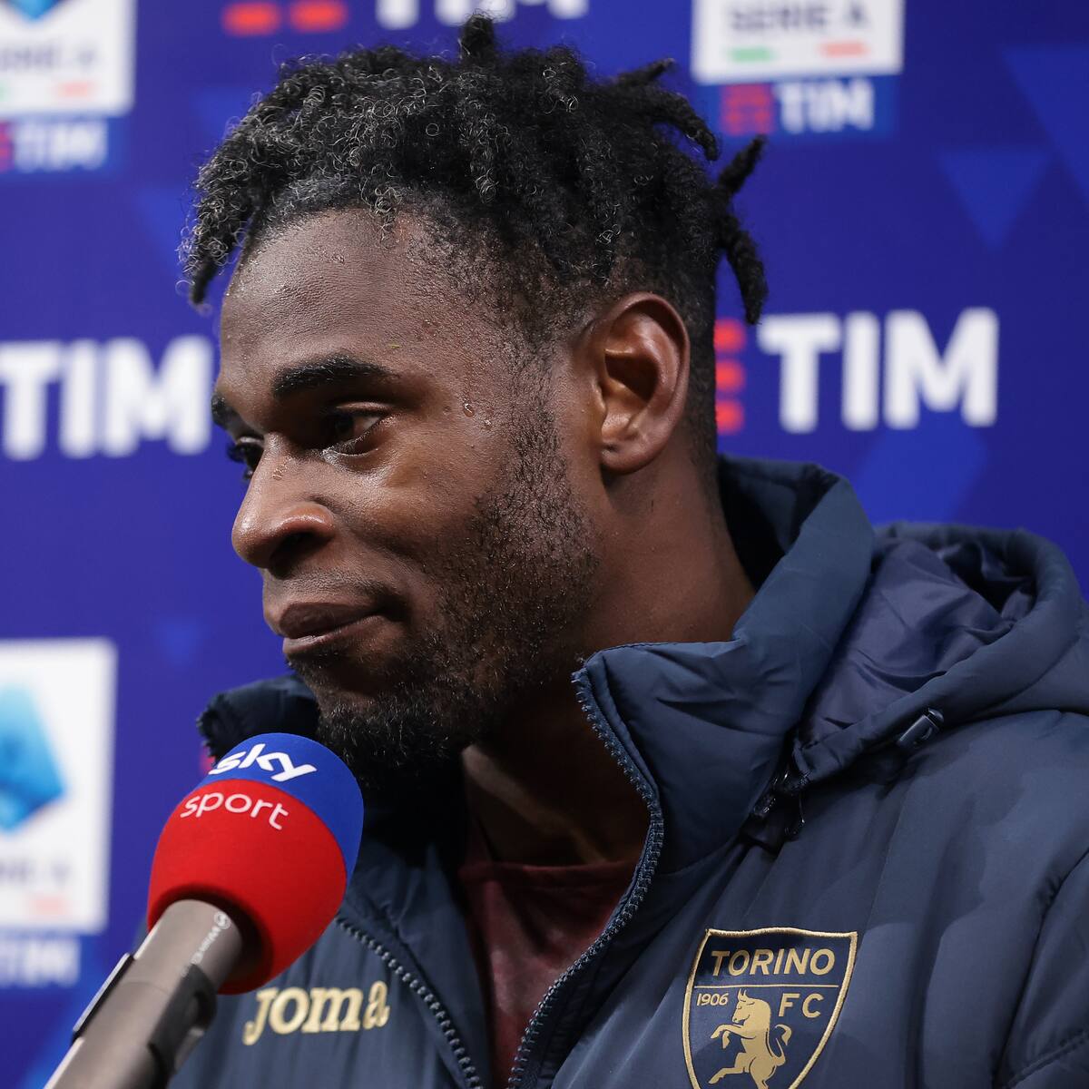 Duván Zapata lloró emocionado tras doblete a Atalanta: no me han dado el valor que merecía