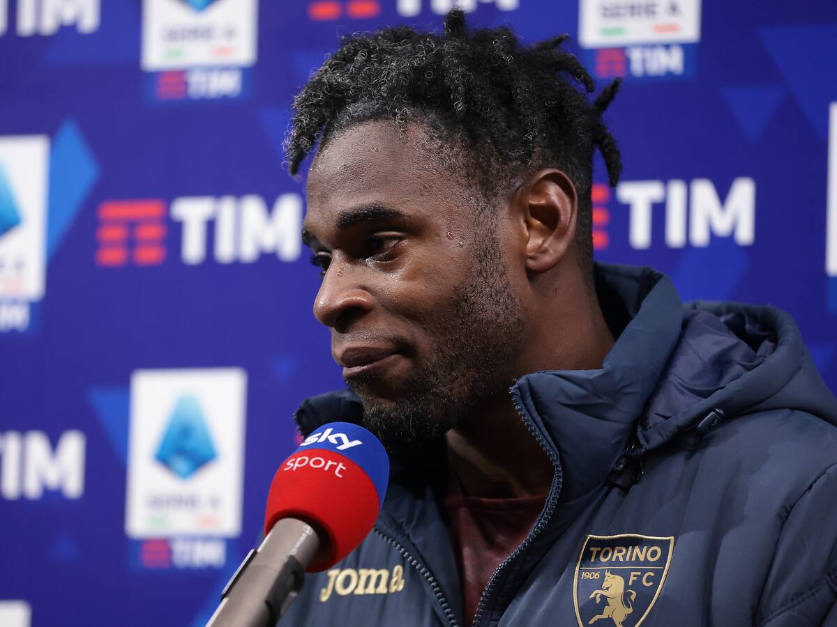 Duván Zapata lloró emocionado tras doblete a Atalanta: no me han dado el valor que merecía